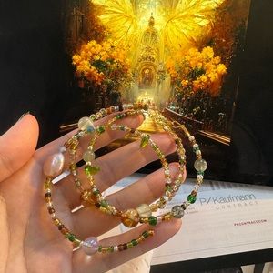 🇨🇦Handmade crystal bracelet